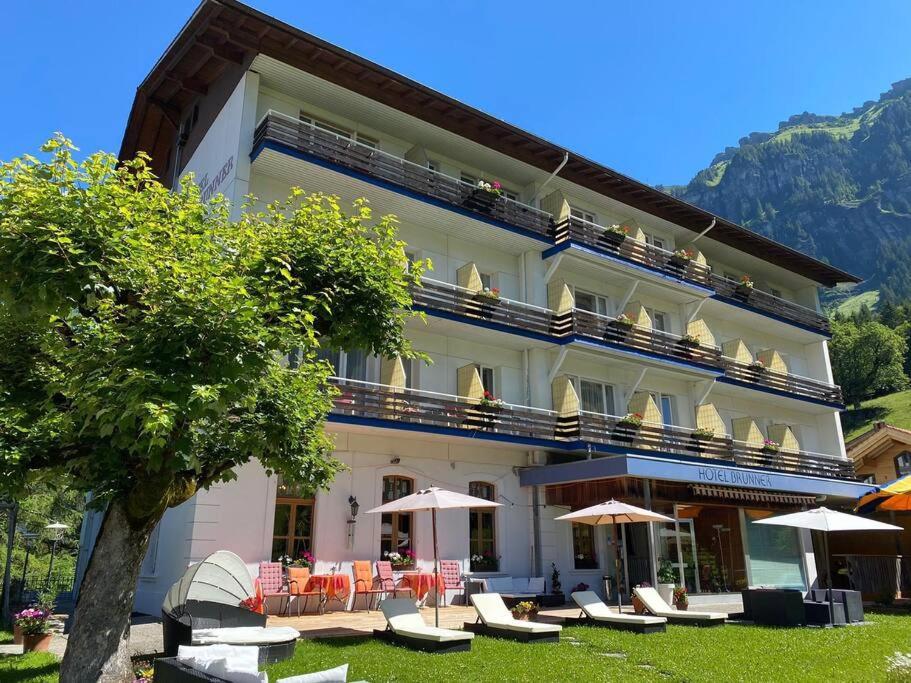 Apartment With Great View At Residence Brunner Wengen Exteriör bild