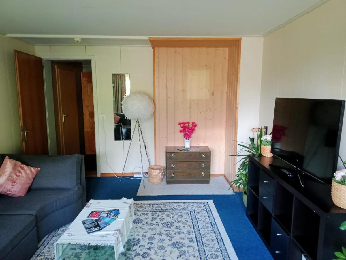Apartment With Great View At Residence Brunner Wengen Exteriör bild