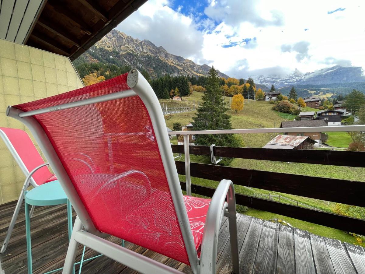Apartment With Great View At Residence Brunner Wengen Exteriör bild