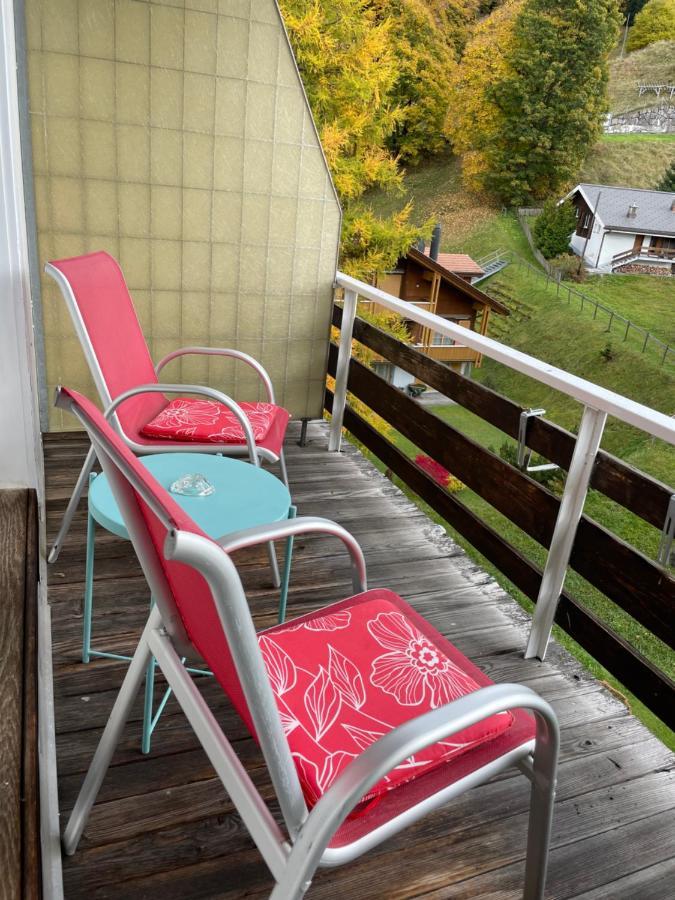 Apartment With Great View At Residence Brunner Wengen Exteriör bild