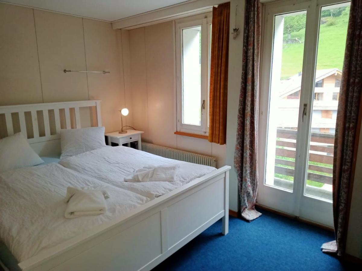 Apartment With Great View At Residence Brunner Wengen Exteriör bild