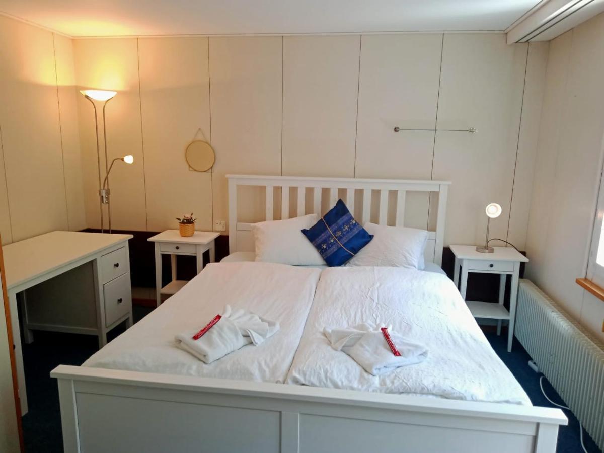 Apartment With Great View At Residence Brunner Wengen Exteriör bild