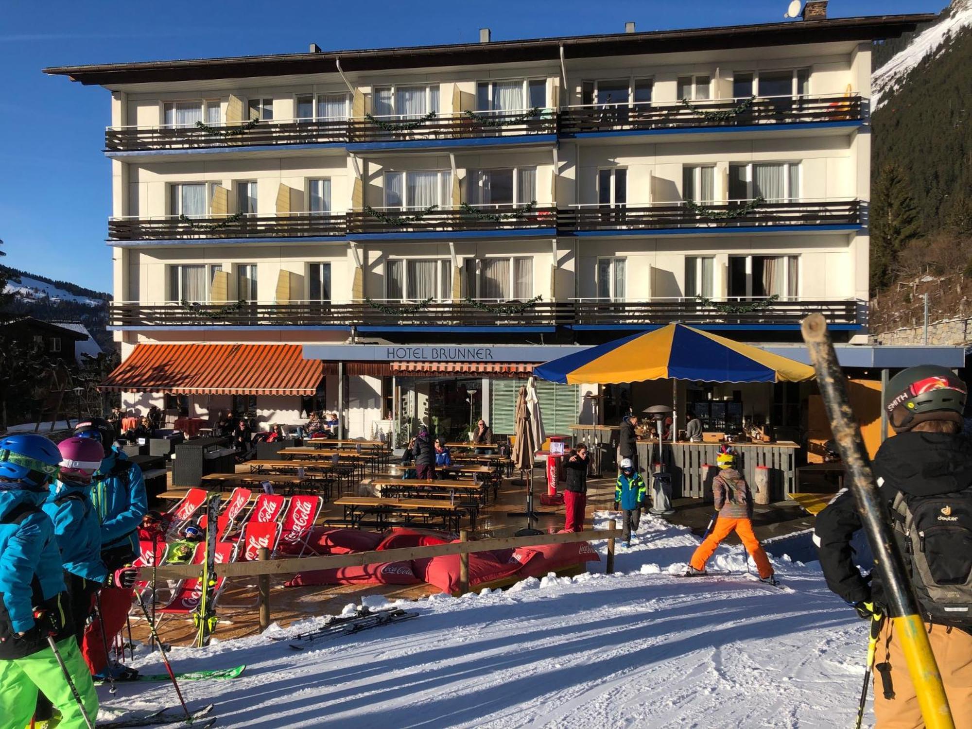 Apartment With Great View At Residence Brunner Wengen Exteriör bild