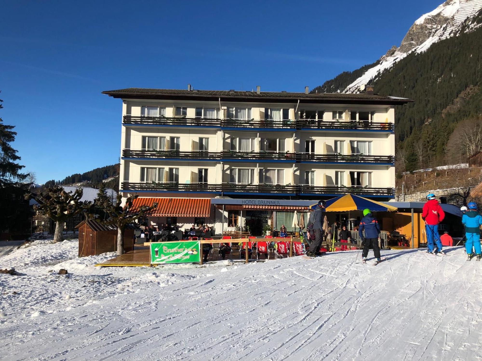 Apartment With Great View At Residence Brunner Wengen Exteriör bild