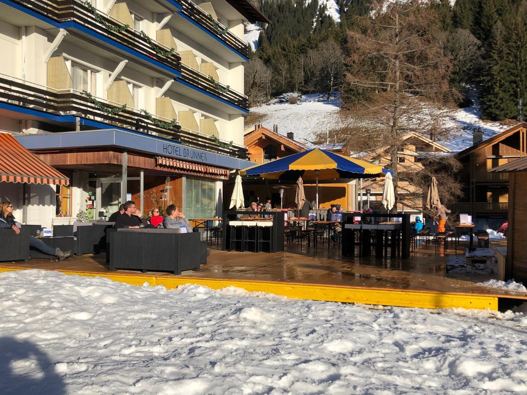 Apartment With Great View At Residence Brunner Wengen Exteriör bild